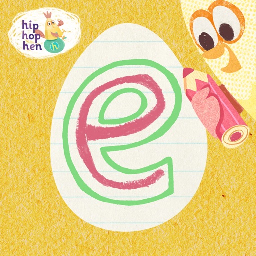hip hop hen abc letter tracing