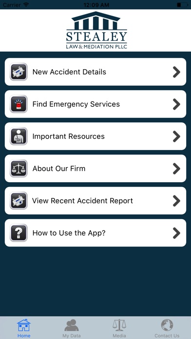 Stealey Law Accident App screenshot 2