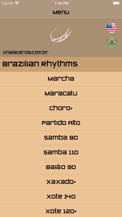 Cajón Brazil screenshot 2