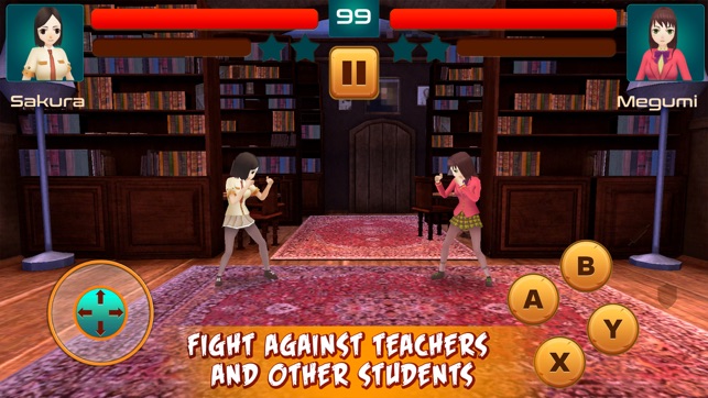 School Boy Chaos Fighting Game(圖2)-速報App