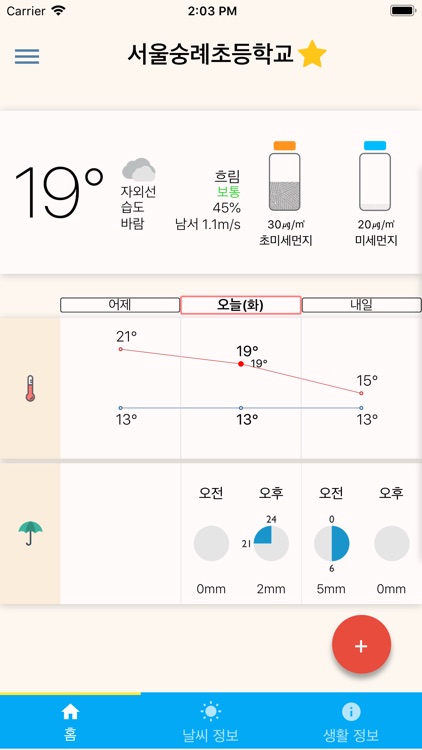 하이날씨 - 미세먼지, 기상청 날씨 예보, 오늘날씨 By Kihwa Kim