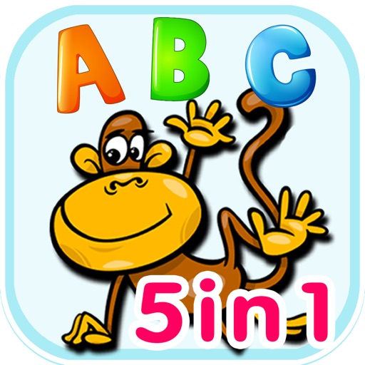 ABC animal flashcards alphabet iOS App