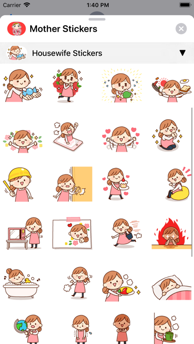 Mother Stickers screenshot 3