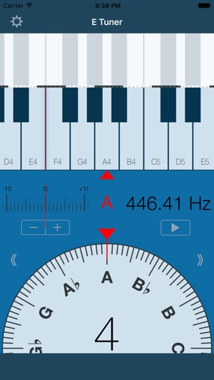 E Tuner: Chromatic tuner