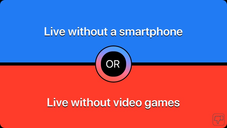 Conundrums - would you rather
