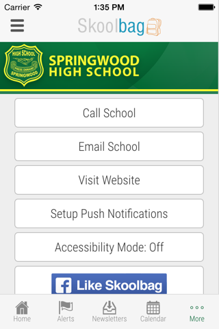 Springwood High School - Skoolbag screenshot 4