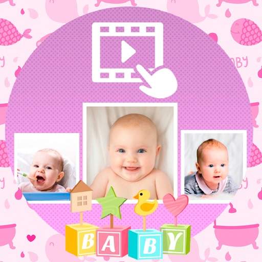 Baby videos maker with music Icon