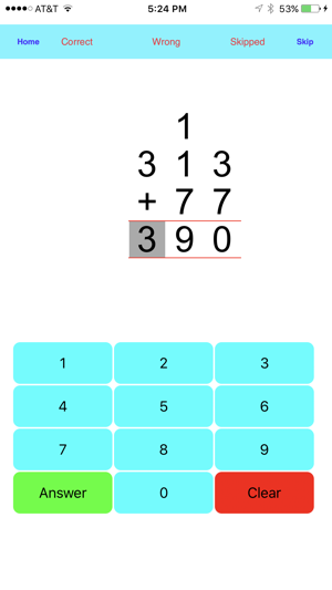 Addition - 1,2,3,4,5 digit additions(圖4)-速報App