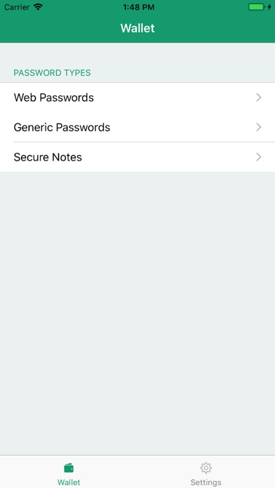 Password Cluster screenshot 2