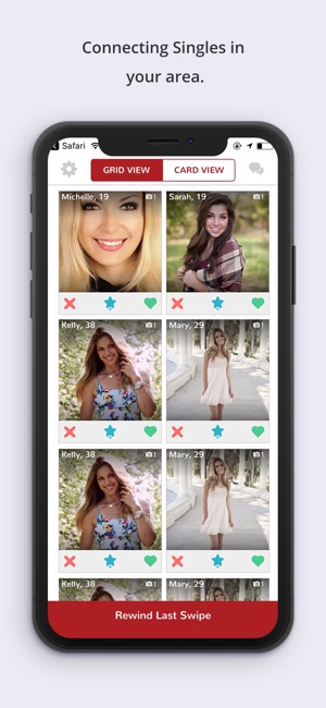 Connecting singles mobile app