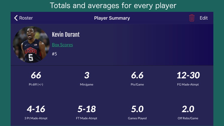 Easy Stats for Basketball screenshot-4