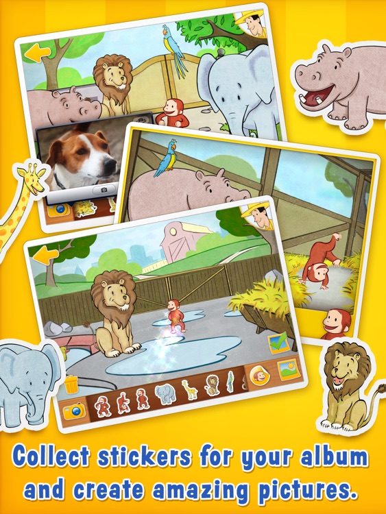 curious george at the zoo app