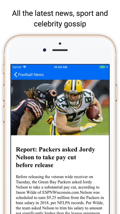 Touchdown News for NFL & CFB screenshot-3