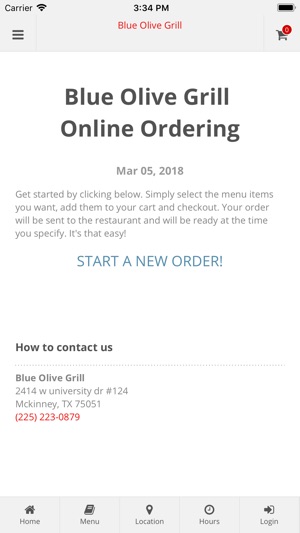 Blue Olive Grill App Orders(圖1)-速報App