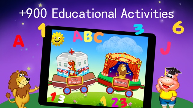 Animal Circus: Learning Games(圖1)-速報App