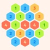 Hexa Merge! Number Puzzle