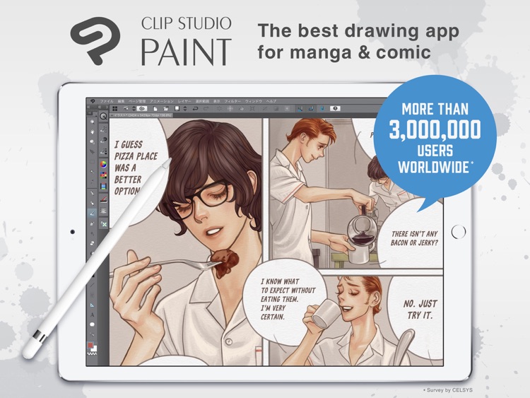 CLIP STUDIO PAINT EX for manga