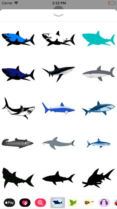 Ocean Shark Stickers screenshot 2