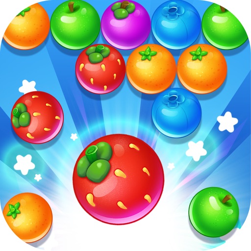 Farm bubble shooter: Pop Fruit Icon