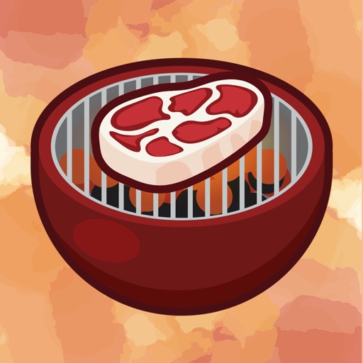 Barbecue Grill Party Sticker