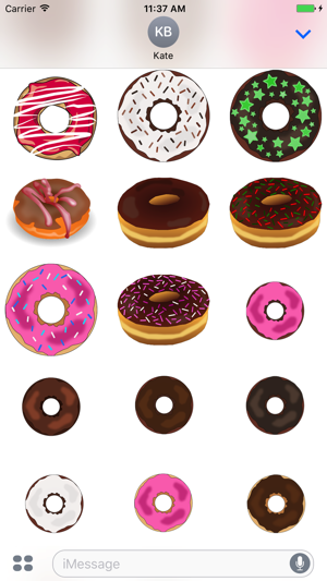 Delicious Donut Stickers(圖3)-速報App