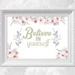 Beautiful  Elegant Motivational Quotes in Frames