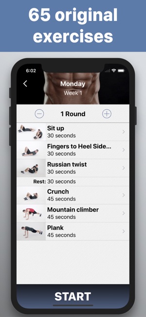 Abs Workout HIIT training wod(圖2)-速報App