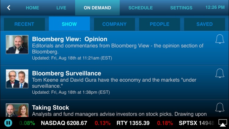 Bloomberg Radio+ screenshot-4