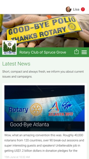 Rotary Club of Spruce Grove(圖1)-速報App