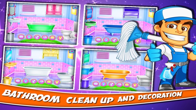 Bathroom Clean Up Game(圖4)-速報App