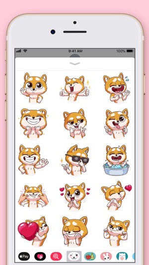 Cute Doggy Kawaii Stickers(圖3)-速報App