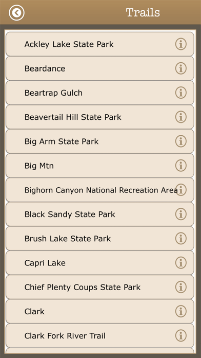 Visit Montana Camps & Trails screenshot 4