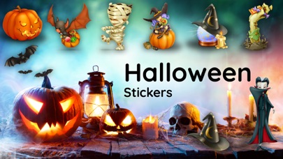 Halloween 100+ Stickers Party screenshot 3