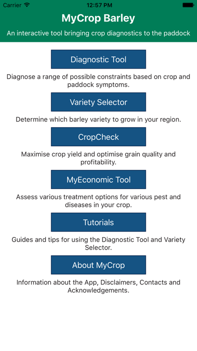 How to cancel & delete MyCrop Barley from iphone & ipad 1