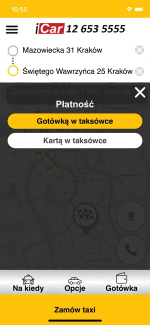 ICAR TAXI Kraków 12 653 5555(圖3)-速報App