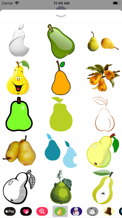 Pear Stickers screenshot 2
