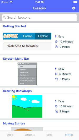 Start Scratch: Tutorials(圖3)-速報App