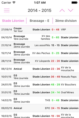 Stade Léonien screenshot 2