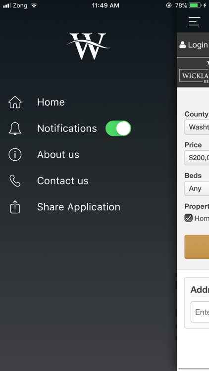WG: Michigan Home Search