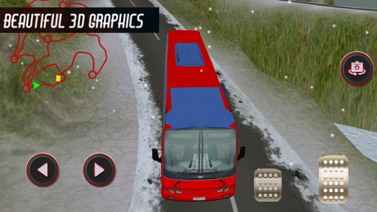 Winter Snow Bus Simulator