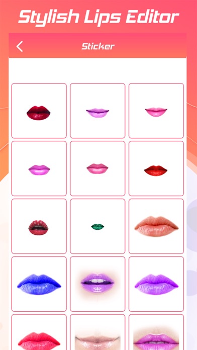 Stylish Lips Photo Editor screenshot 4