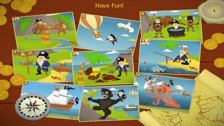 Pirate fun 123  Learn to count