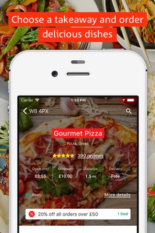 hungryhouse - takeaway food screenshot 2