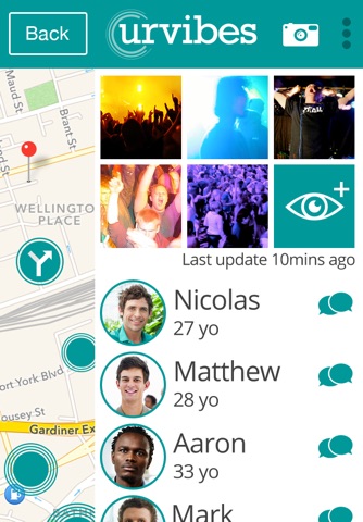 Urvibes, gay hot spots in real time screenshot 3