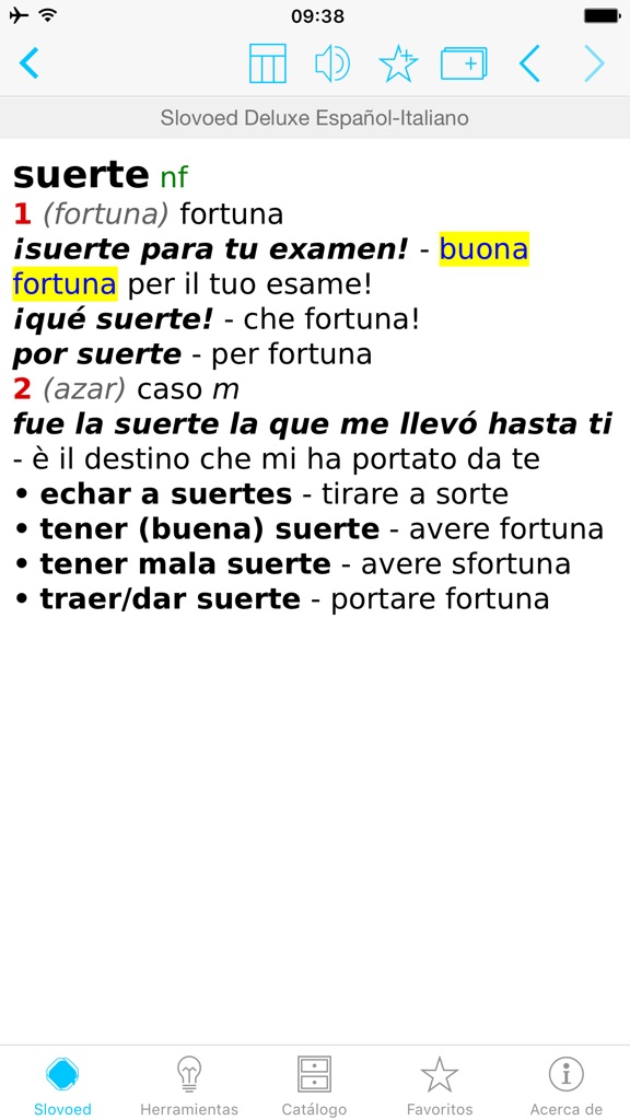 【图】Diccionario Italiano – Español(截图1)