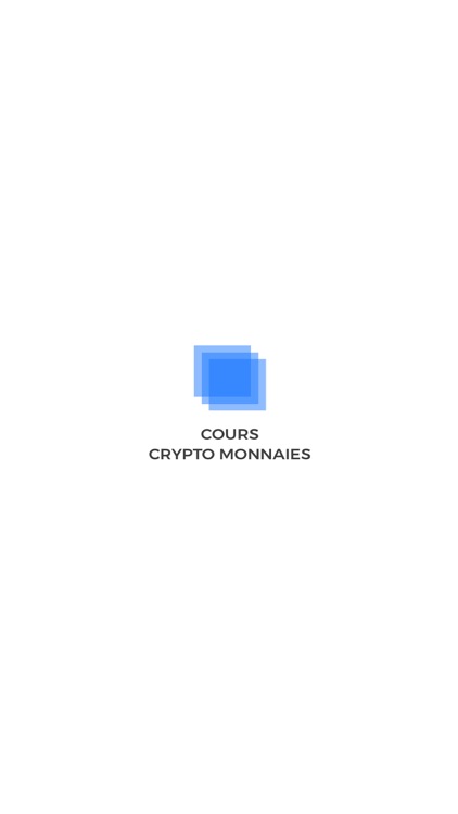 Cours crypto-monnaies