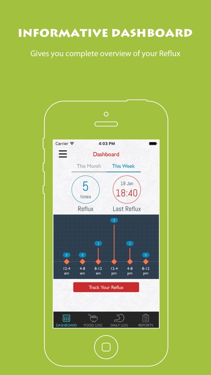 Reflux Log & Food Tracker