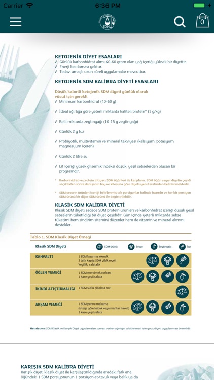 Kalibra SDM Diyeti screenshot-3
