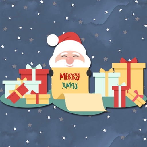 Santa Love Sticker icon