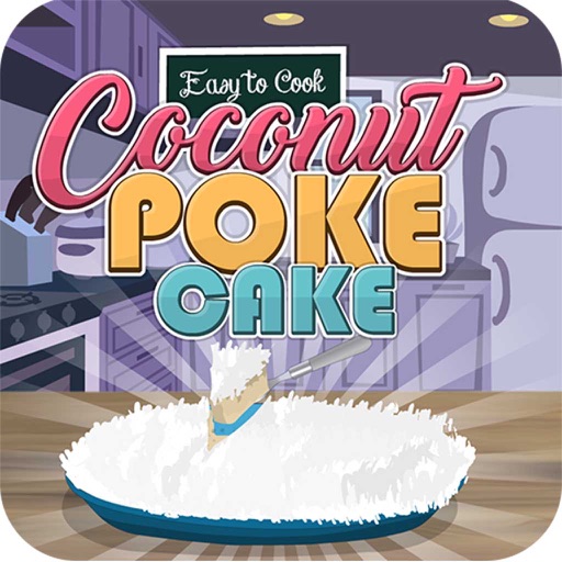 coconut poke cake cooking game